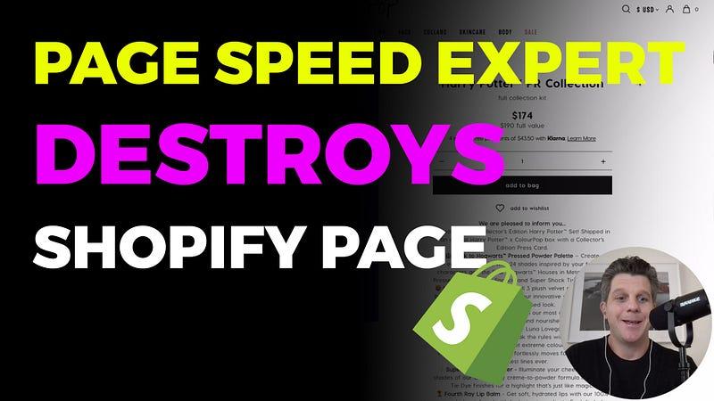 Shopify Apps Are Destroying Your Page Speed — Expert Shows In Detailed Audit
