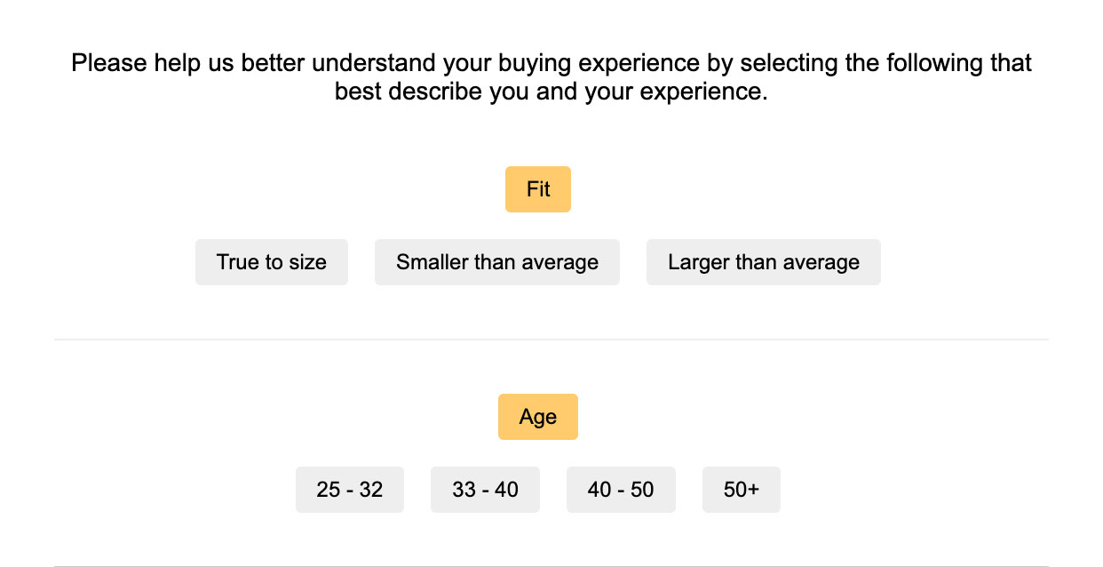 Shopify Product Reviews Custom Attributes