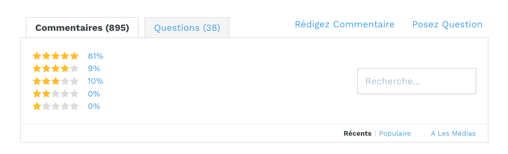 Shopify Product Reviews Translations - French